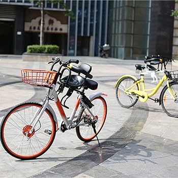 シティサイクル ブラック チャイルドシート付き Amazon | shopparadise 自転車用 チャイルドシート 子供乗せ